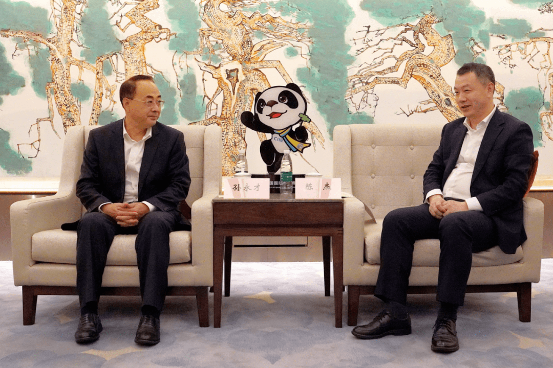 孙永才会见上海市副市长陈杰_发展_中国_管理