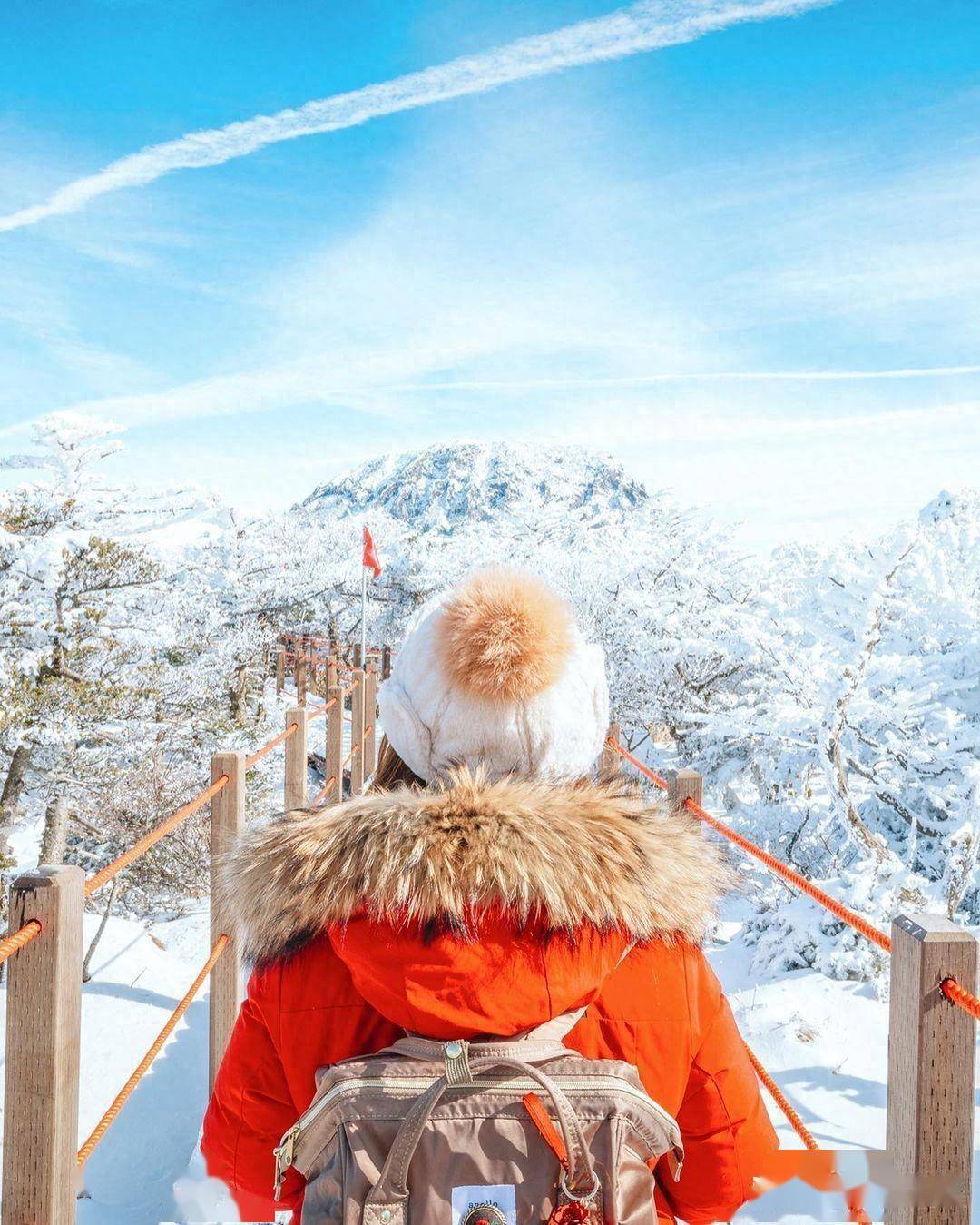 有道是:雪景适合拍背影.窗口如画没毛病.颜色对比有美景.线