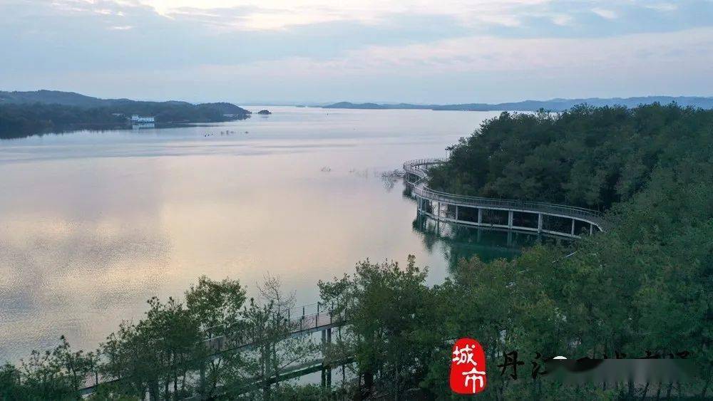 170米高水位的丹江口如意岛,有在水上行走的感觉!_家乡_视频_全屏