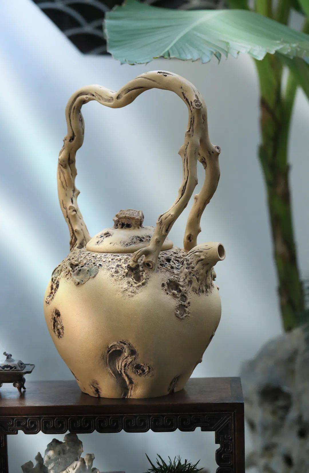 【隽器】— 吴震 · 供春源_自然_紫砂壶_陶瓷