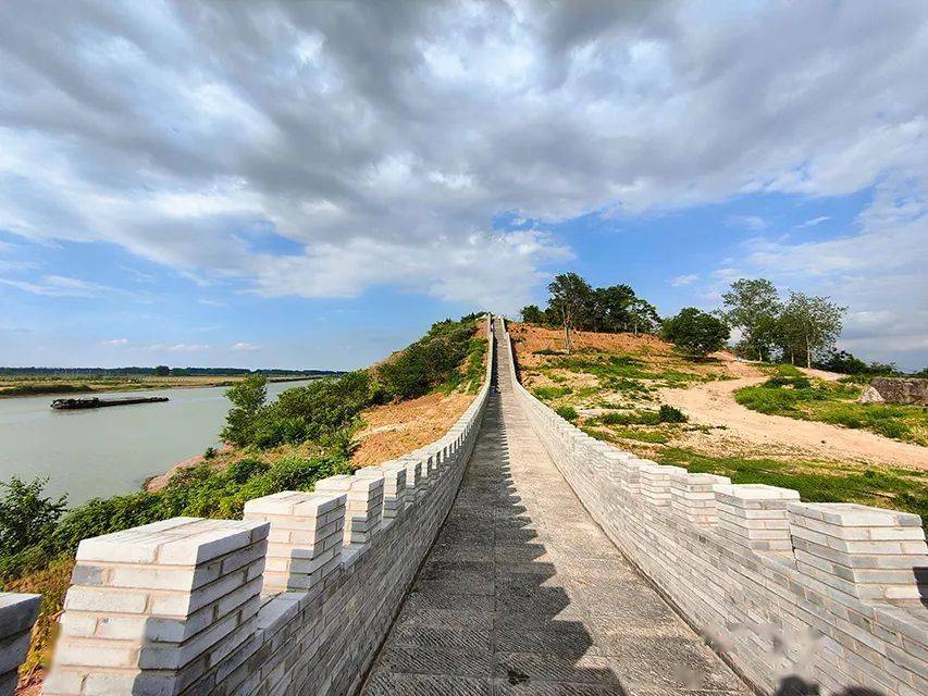 明光这处景色,出片率100%_浮山_淮河_五河县
