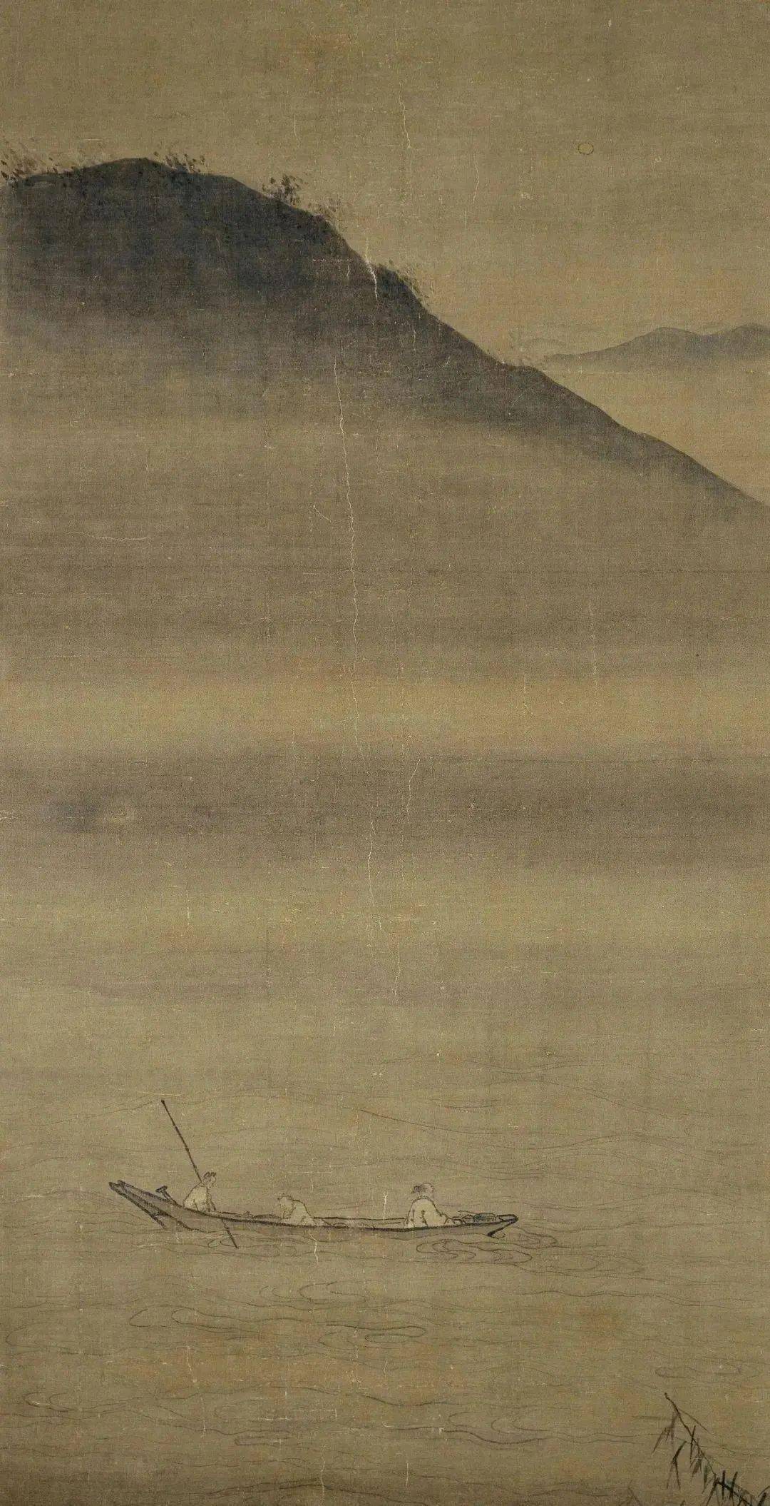 以善画"残山剩水"而独步画院的大师_马远_cmx_绢本