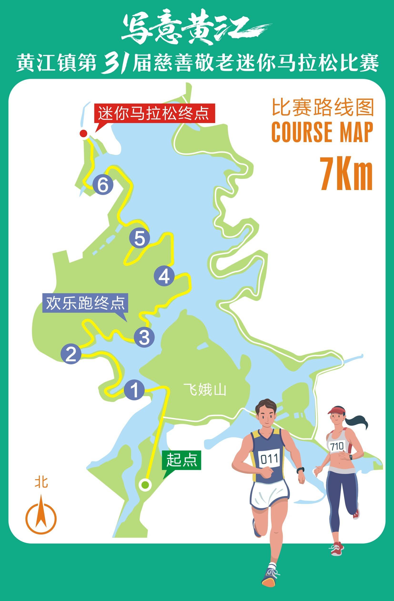 黄江镇第31届慈善敬老迷你马拉松比赛启动报名_活动_选手_竞赛组