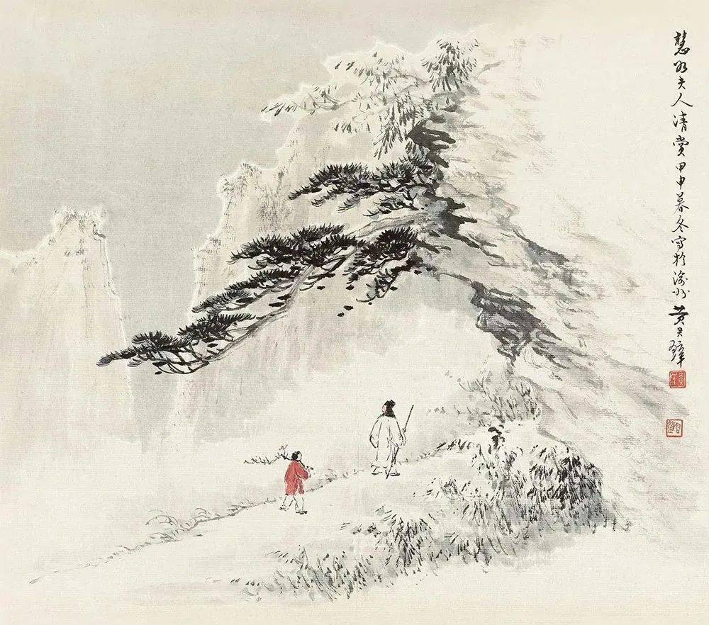 国画里的踏雪寻梅,好美的意境_国艺_艺术_国家