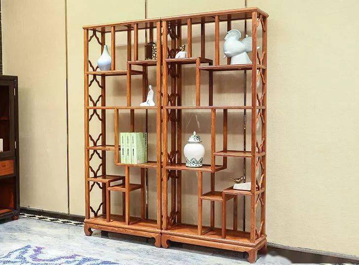 100款精品红木博古架,真是美腻了!