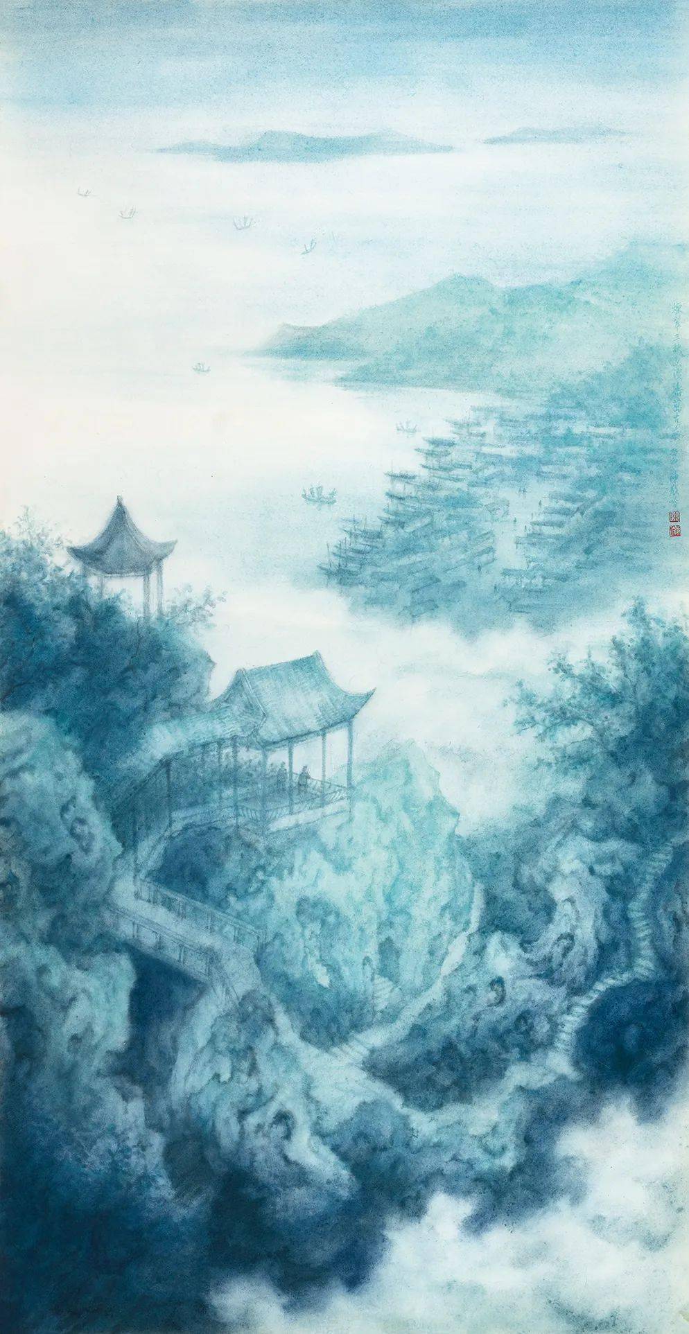 守护好一江碧水——中国国家画院长江主题绘画作品展赏