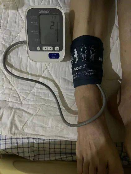 下肢血压测量位置图片