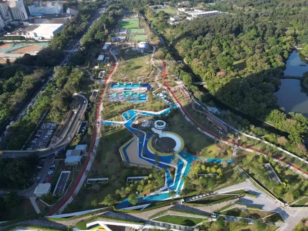 城市中的体育休闲新绿洲:笔架山体育公园盛大开园_深圳市_市民_建设