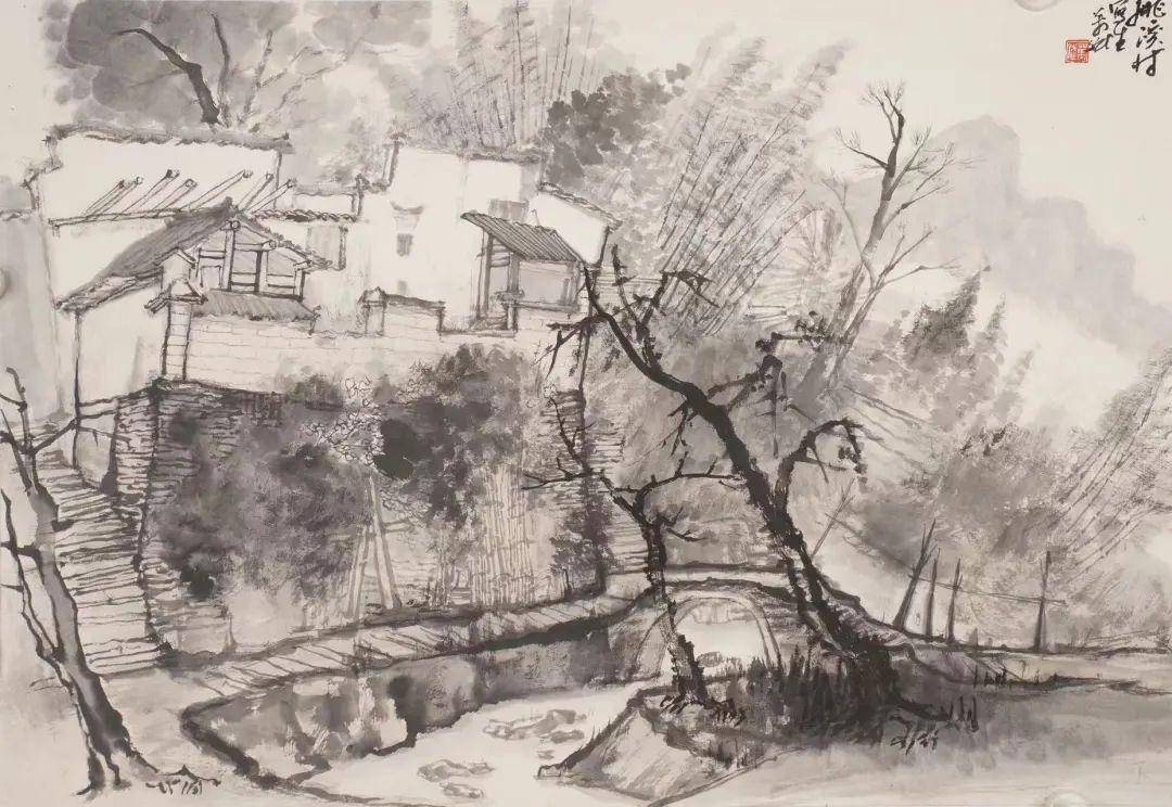 展讯丨相望村墟——熊敏鹤,汪万斌中国画双个展暨重