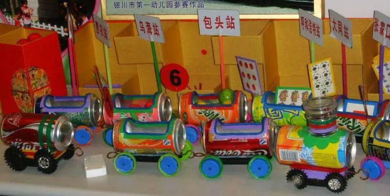 幼儿园自制教玩具_乒乓球_材料_操作