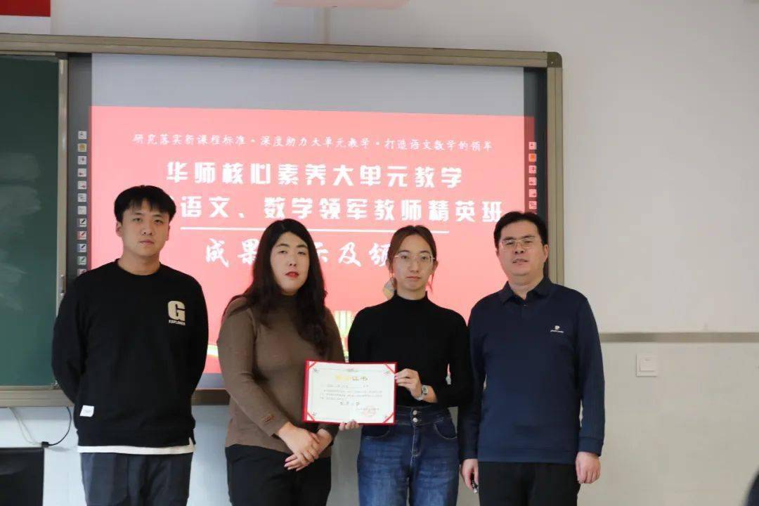 优秀小组长(高海霞,曾倩,王雪婷,刘家鑫,塔娜)优秀学员(李文爽,张鑫