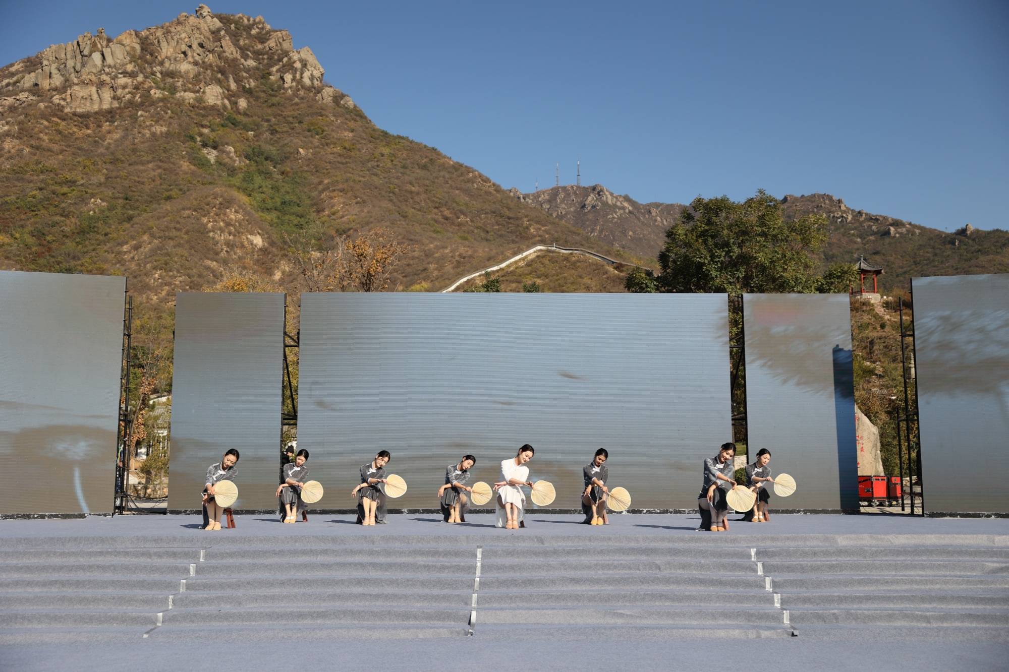 诵读大会(第一季)河北站优秀作品展演活动在河北省元氏县封龙书院举行