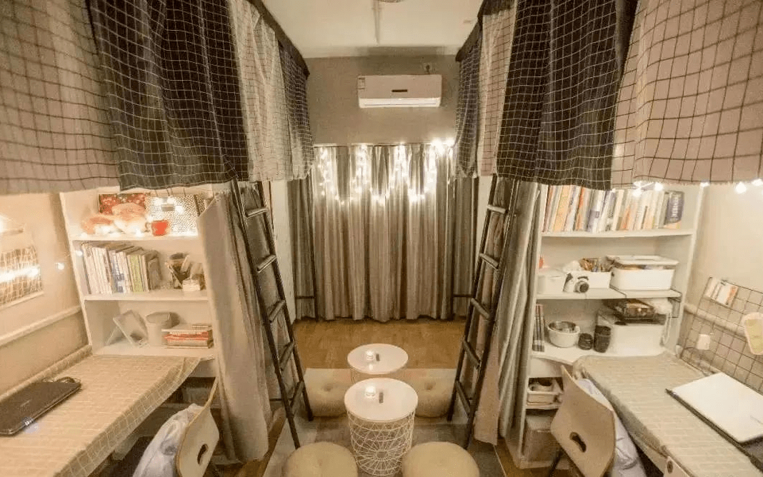 沉浸式大学宿舍大赏(种草篇)_人间_空调_校区