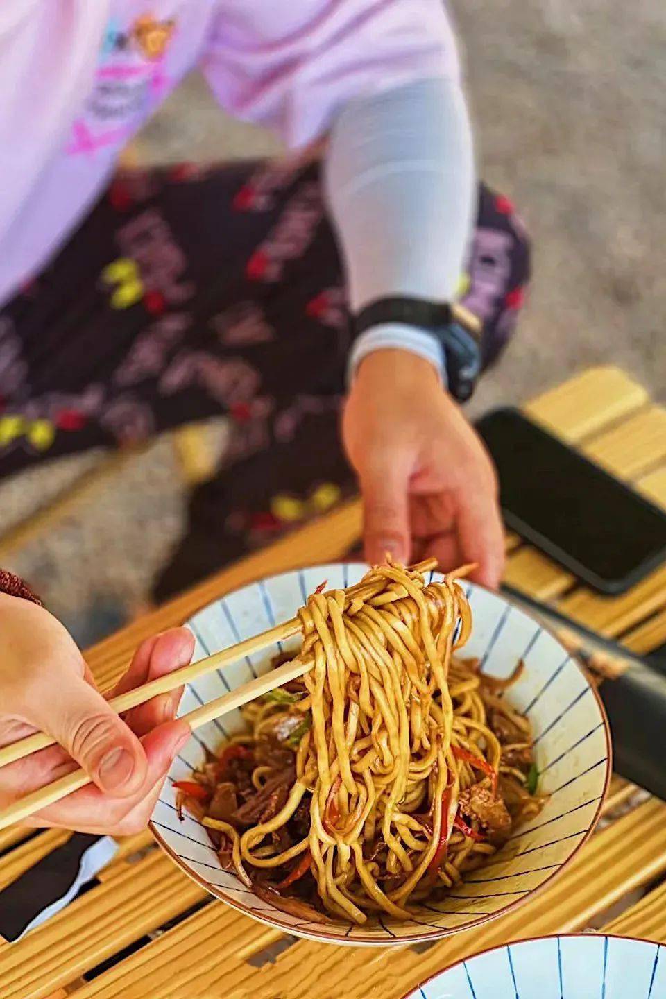 长兴上央视的干挑面图片