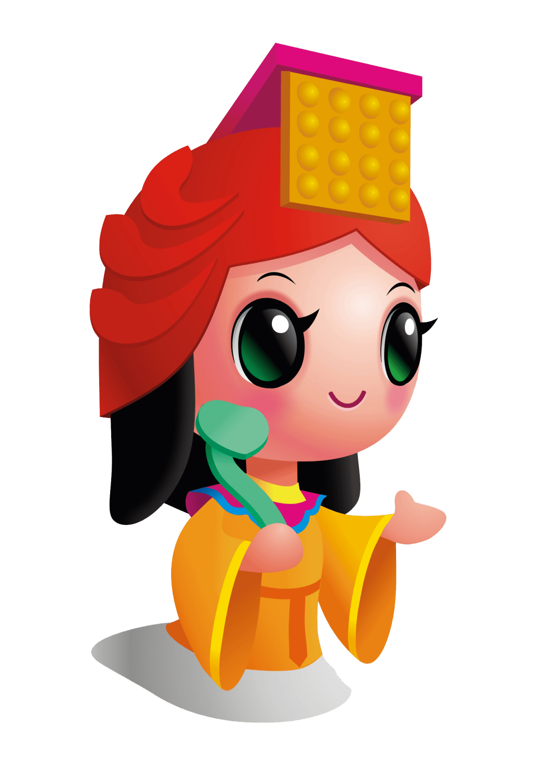 莆田城市吉祥物"恬恬"表情包上线啦!_微信_系列_文化