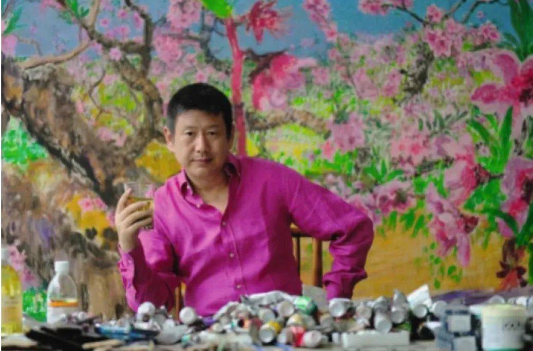 最贵在世艺术家,一幅画卖4370万!_周春芽_作品_艺术界