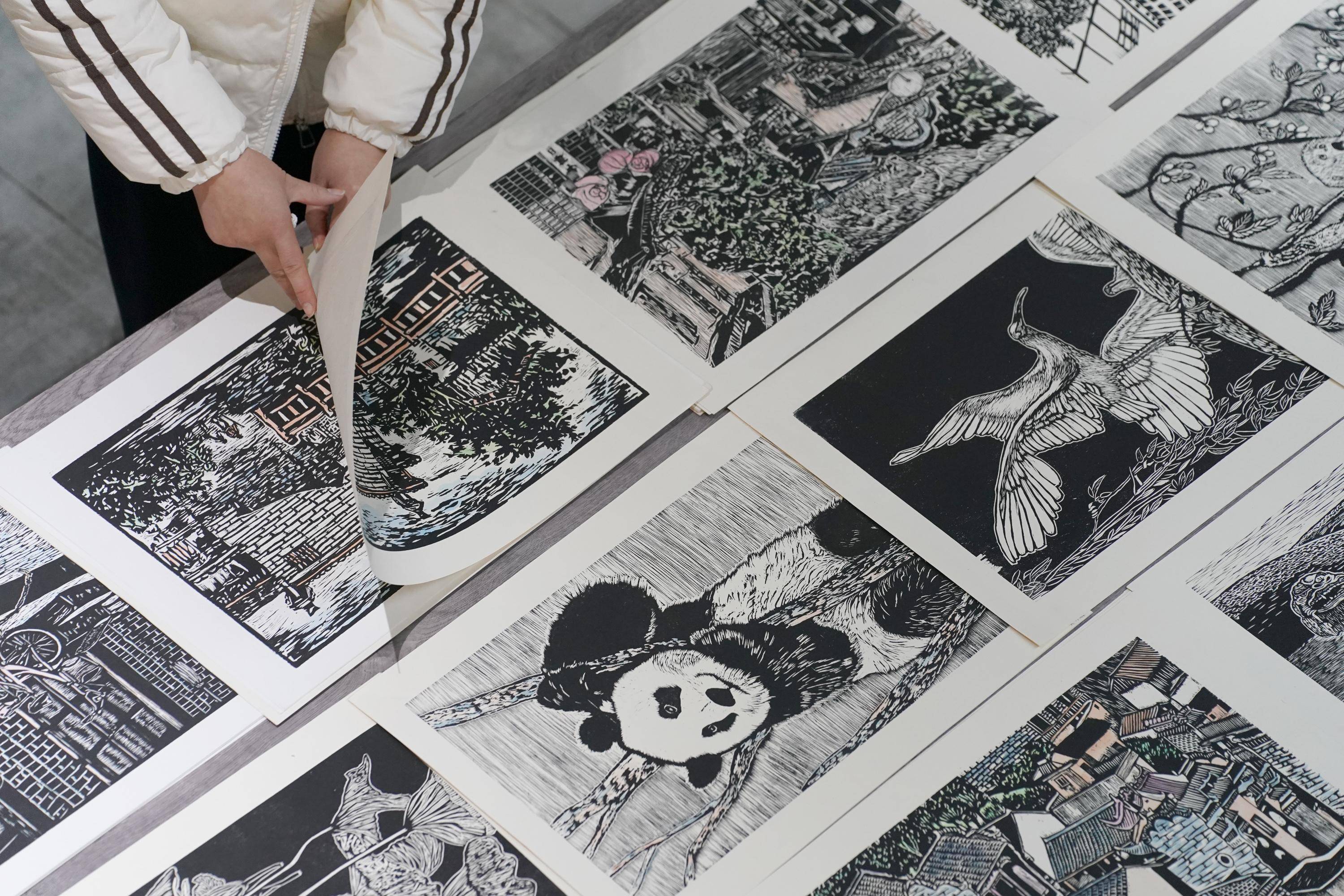 (文化)旬阳木刻版画 在传承发展中镌刻美好生活