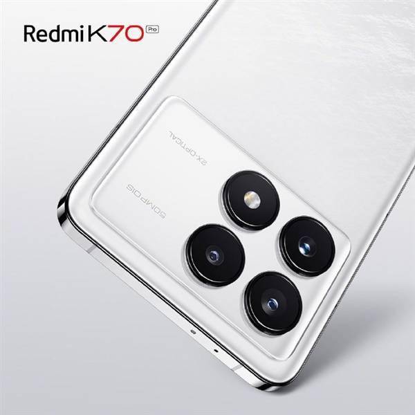 Redmi K70 Pro新晴雪配色出炉：冰川银纹配白色玻璃机身超吸睛(图3)