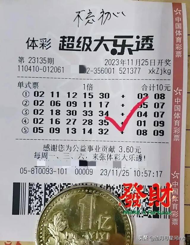 23135期大樂透曬票:人性的解碼,如何看清一個人的真實面目?