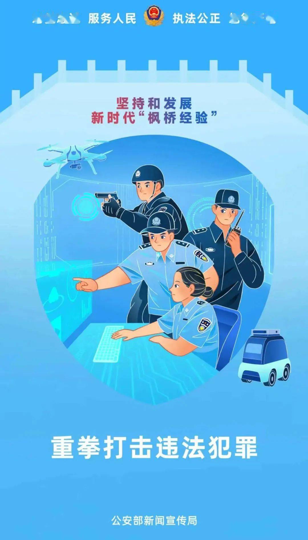 十佳警察宣传海报图片