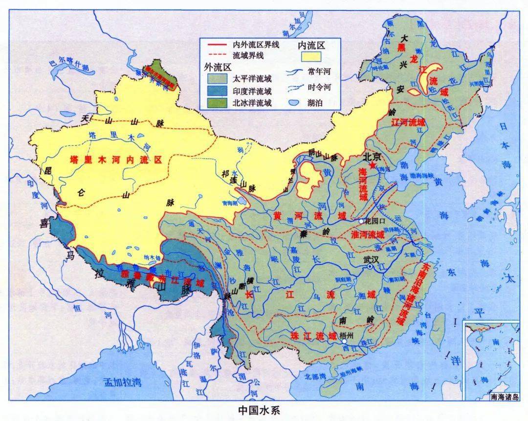 【地理专题】河流专题知识点整理,附关于长江你应该知道的知识点
