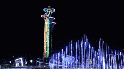 最全北京朝阳国际灯光节citywalk攻略_表演_光影_蓝色港湾