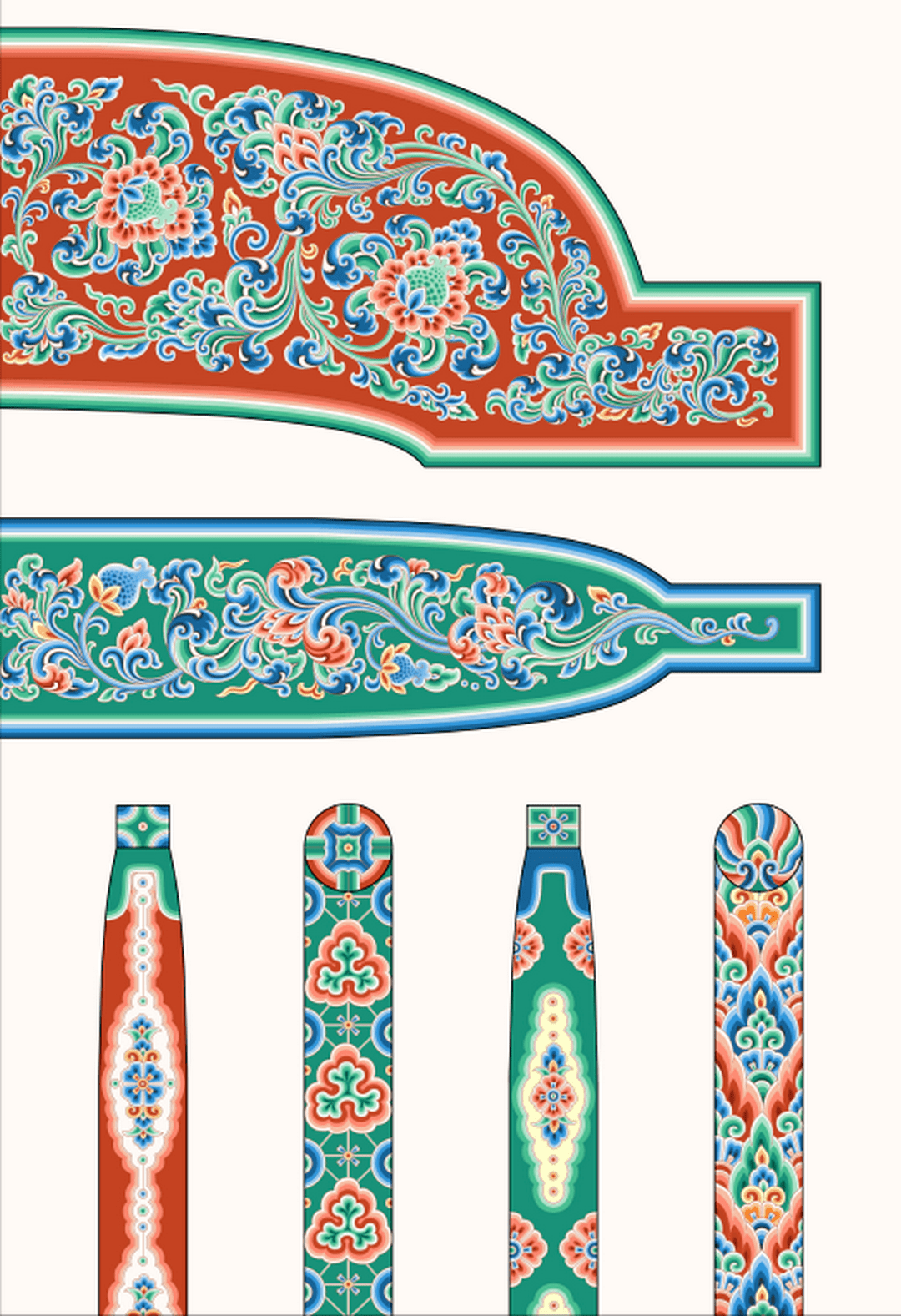 尽显中国古代建筑纹样之美_梁思成_彩画_林徽因