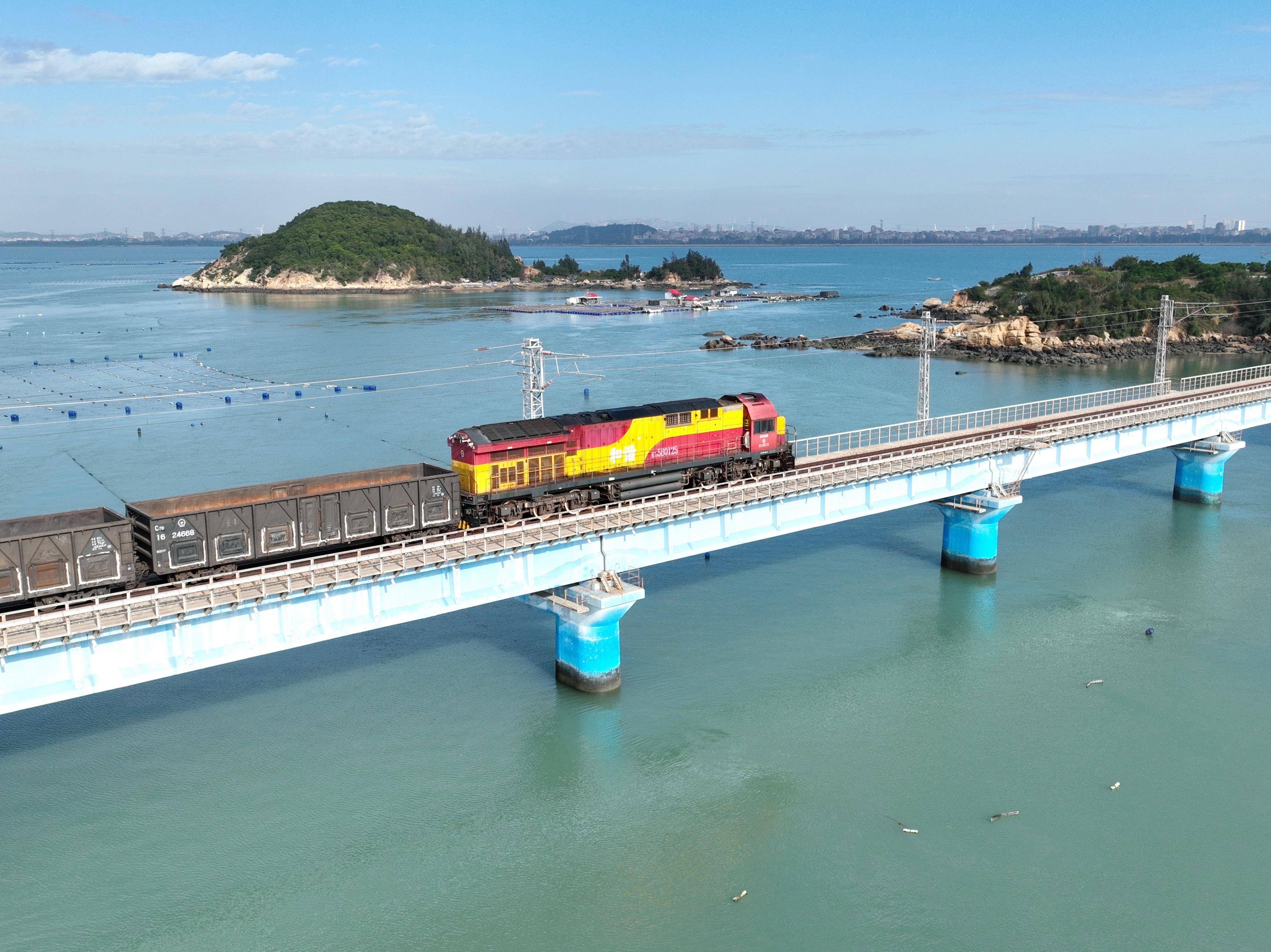 海门疏港铁路图片