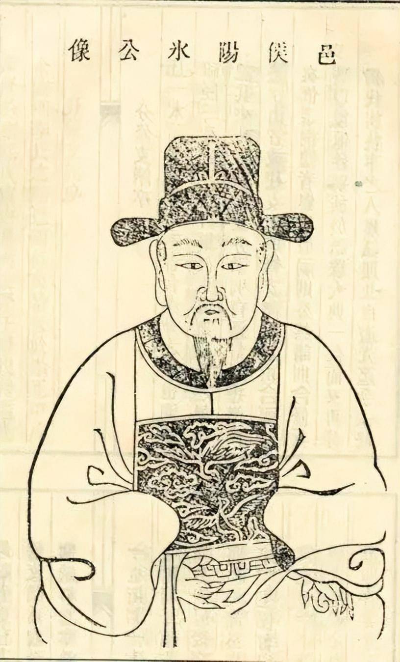 (李阳冰画像)还有一点值得一说:我们的《说文》课程里,无数次提到他