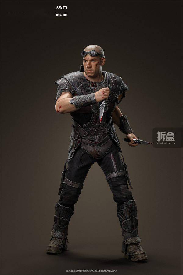 0 范迪塞尔 超世纪战警 1/6可动人偶_产品_护甲_造型