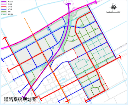 公共交通規劃規劃軌道線路1條,為軌道14 號線,沿龍騰路敷設,規劃