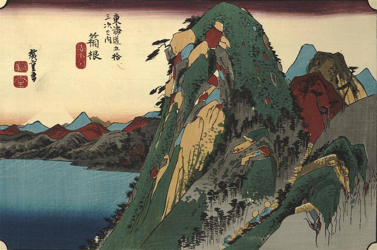 495公里路啊,越过春夏秋冬,《东海道五十三次——浮世绘特展》即将