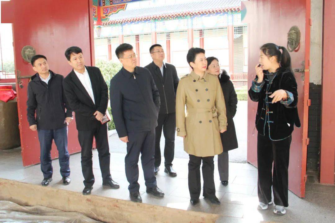 沾化区委副书记陈玉娟一行到秦池集团参观考察