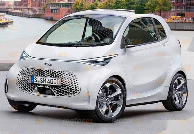 smart全新精灵#2曝光!双门双座布局/车身长度3.1米_搜狐汽车_搜狐网