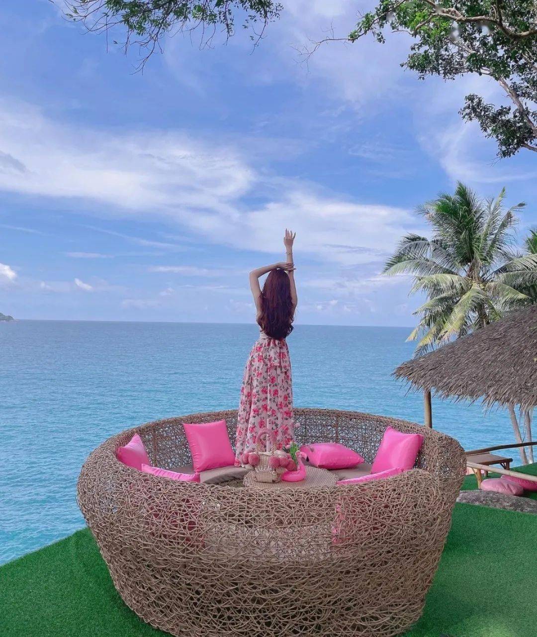 还有超美的秋千可美美地拍照~网红海景秋千02这家