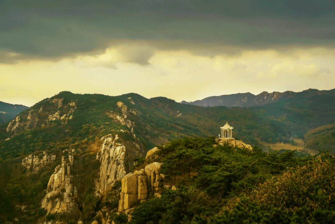 这个地方藏着海阳最美的初冬山景_招虎山_枫叶_世人