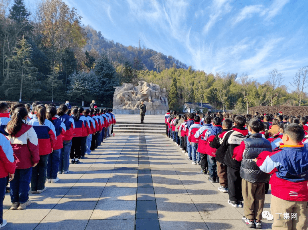 丁集镇中心小学开展红色研学活动_少年_历史_精神