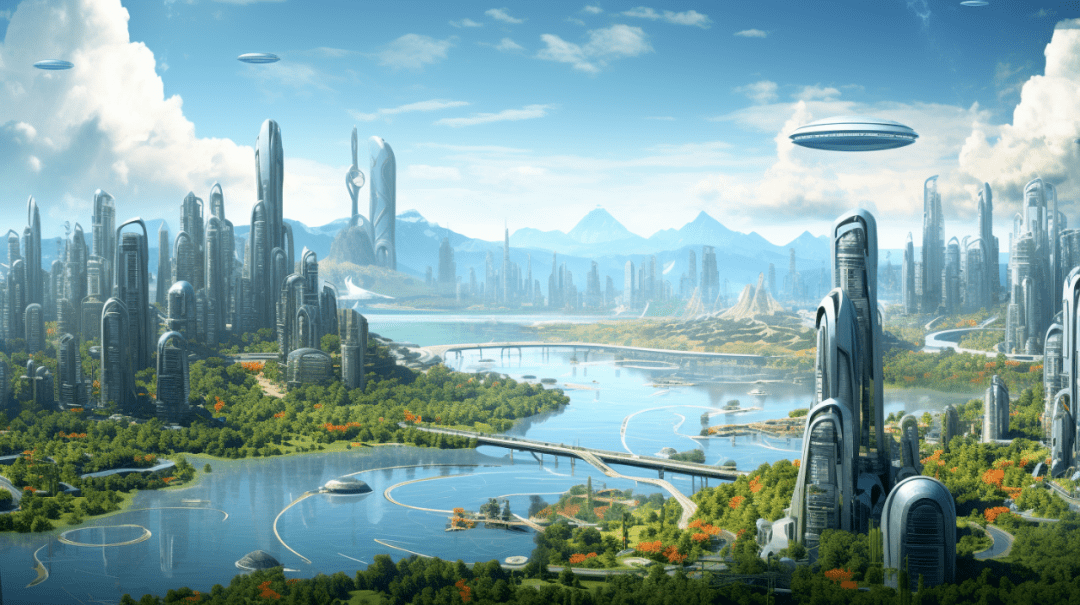 ai预测:未来100年后的城市面貌!_火星_科技_环境