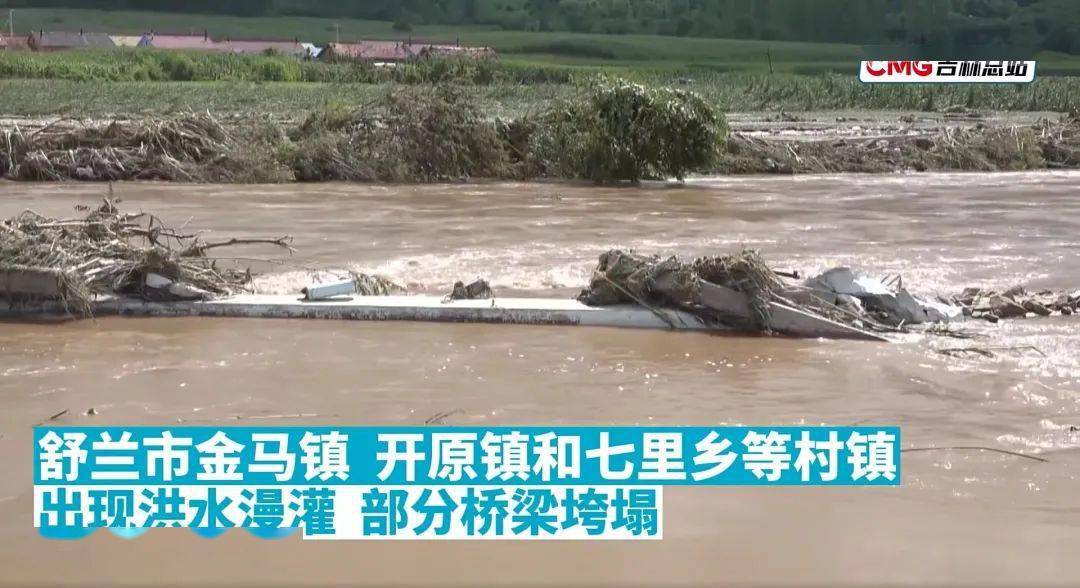 今年8月,舒蘭遭遇強降雨襲擊,導致部分鄉鎮發生洪災.