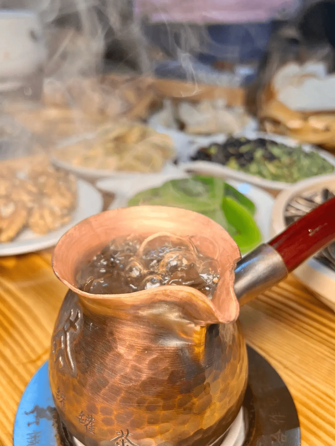 杯中岁月长 氤氲罐罐茶_炉子_甘肃_农村