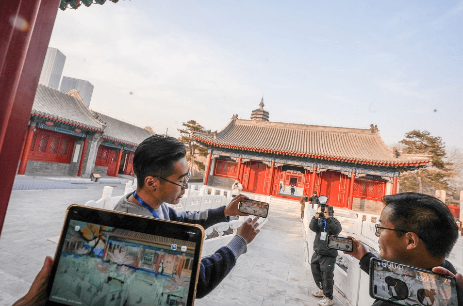 元宇宙世界感受大运河