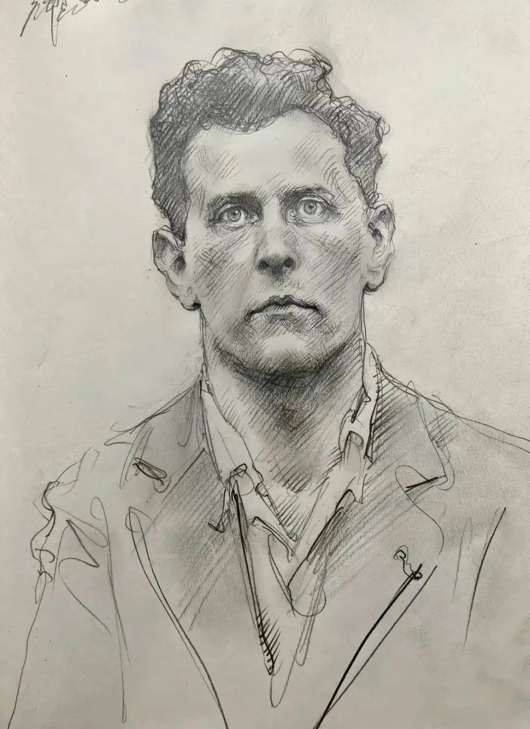 四川美术学院院长庞茂琨,2023年速写新作_油画_中的人物_精神