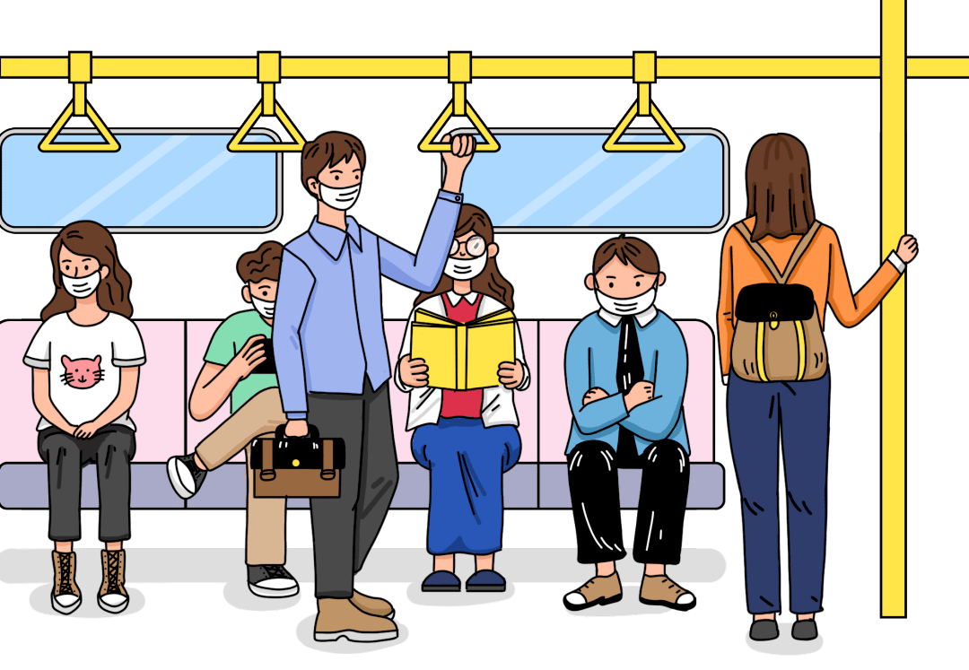 这些情况,应佩戴口罩!