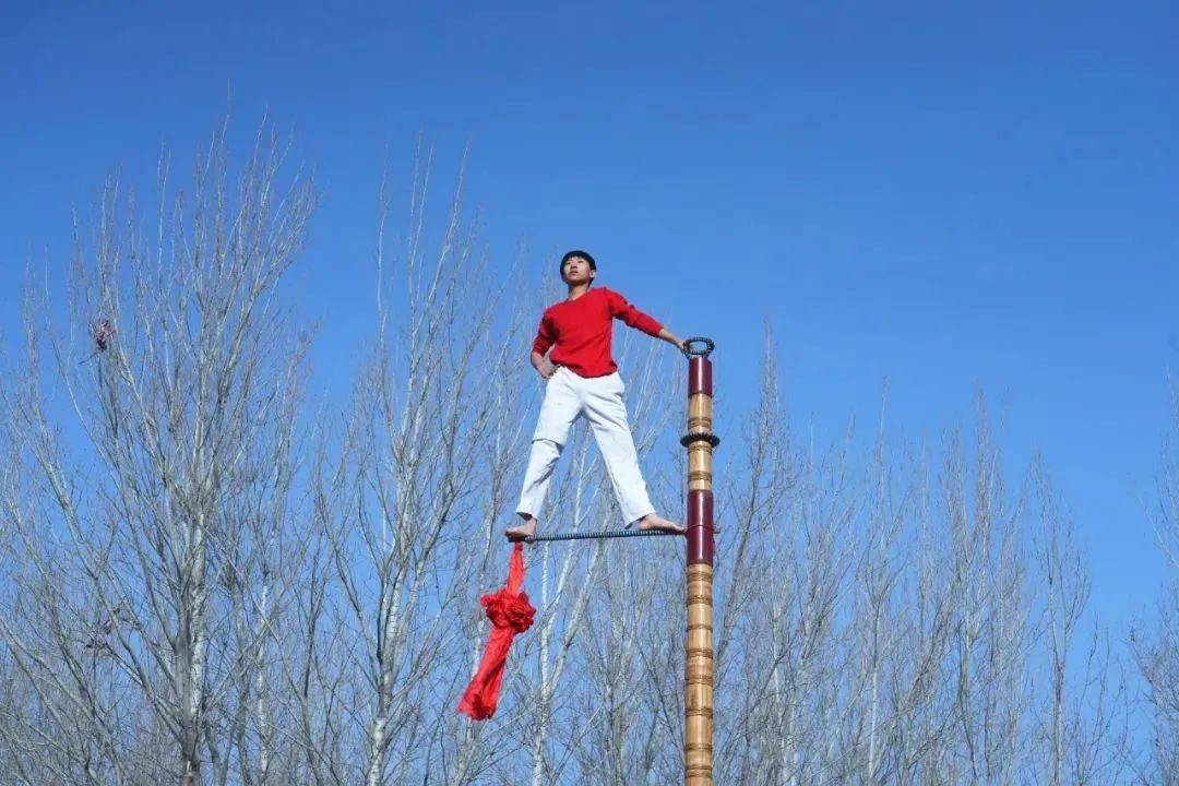 文安县举办2023年非物质文化遗产"左各庄杆会"展演