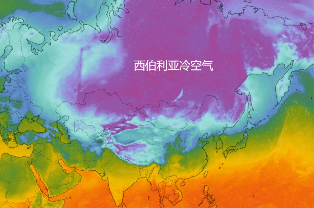 寒冷降温图片