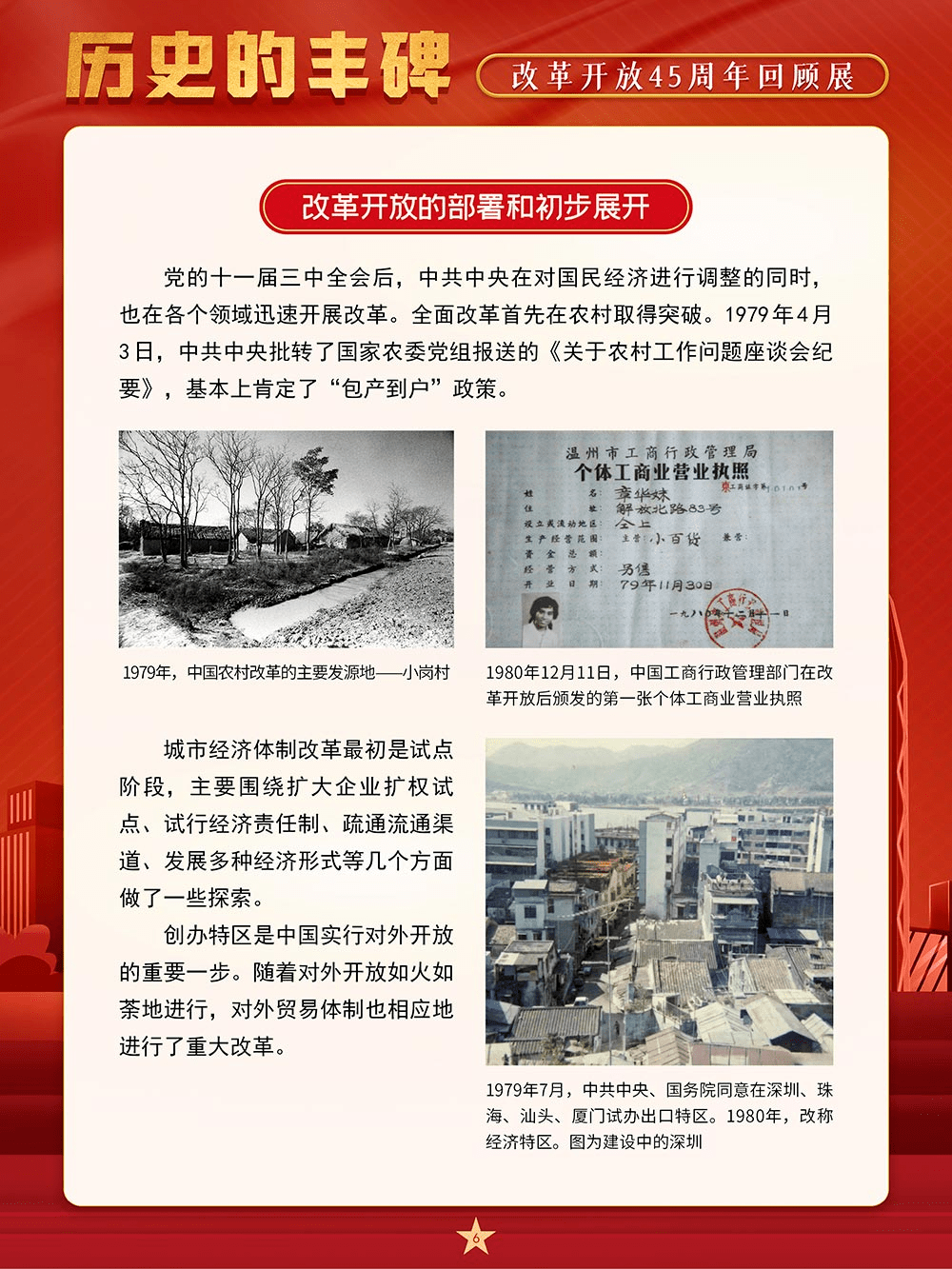 线上展览 || 2023年第38期:"历史的丰碑——改革开放45周年回顾展"