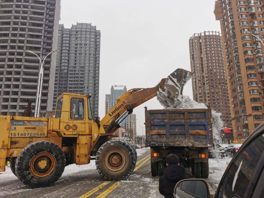 风雪中,这些忙碌的身影在守护!