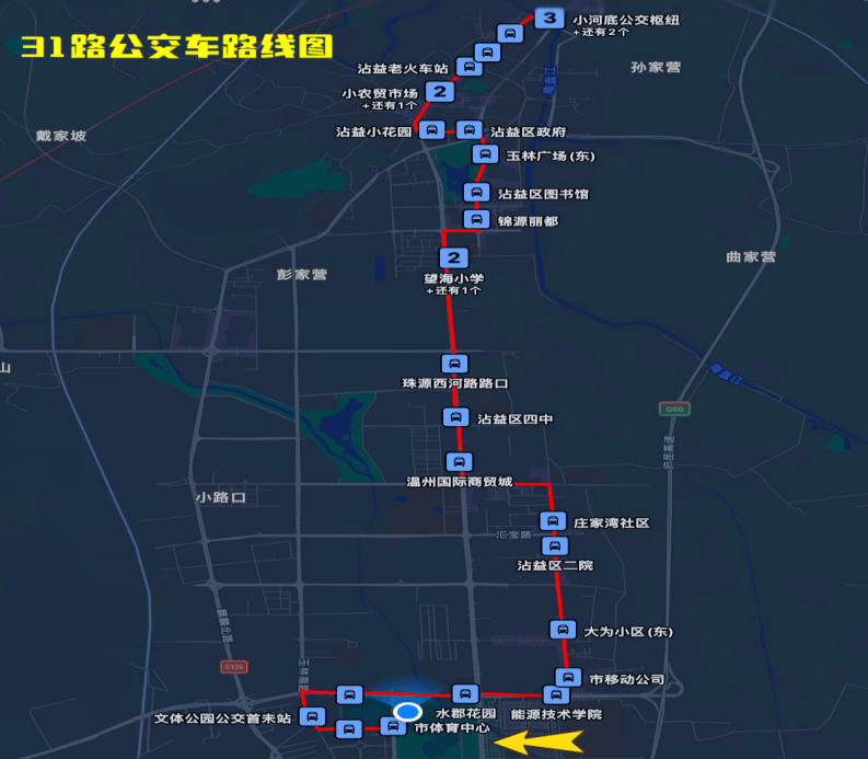 離散場乘車點:散場後,可選擇共享單車,步行等方式到就近公交站點乘車.