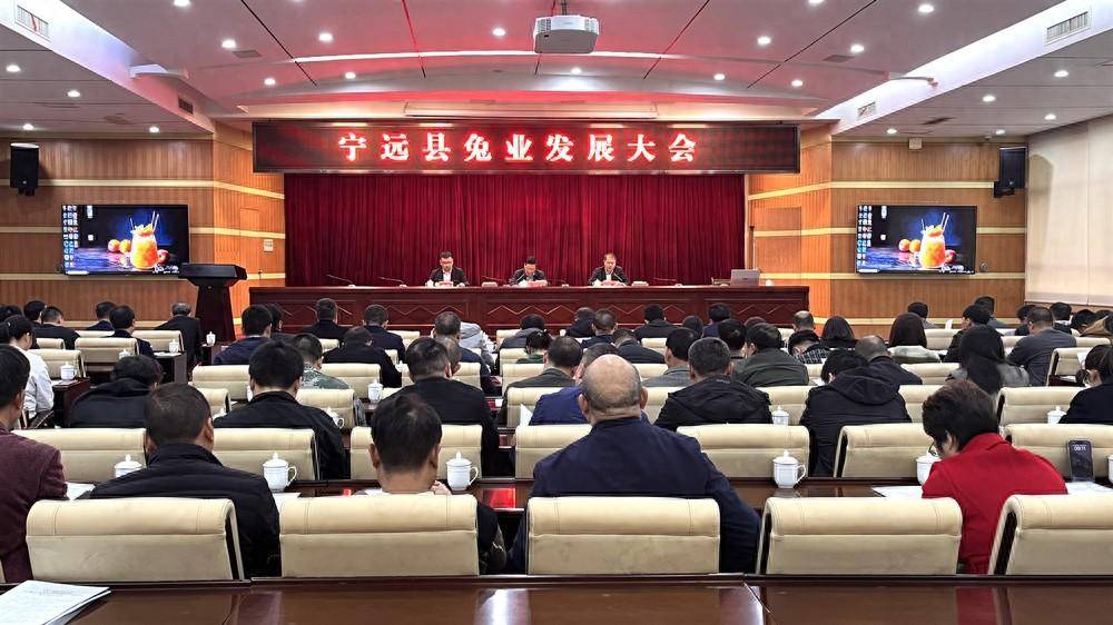 今日永州讯(通讯员 何丹 王家豪 廖芷谊)12月15日上午,宁远县召开兔业