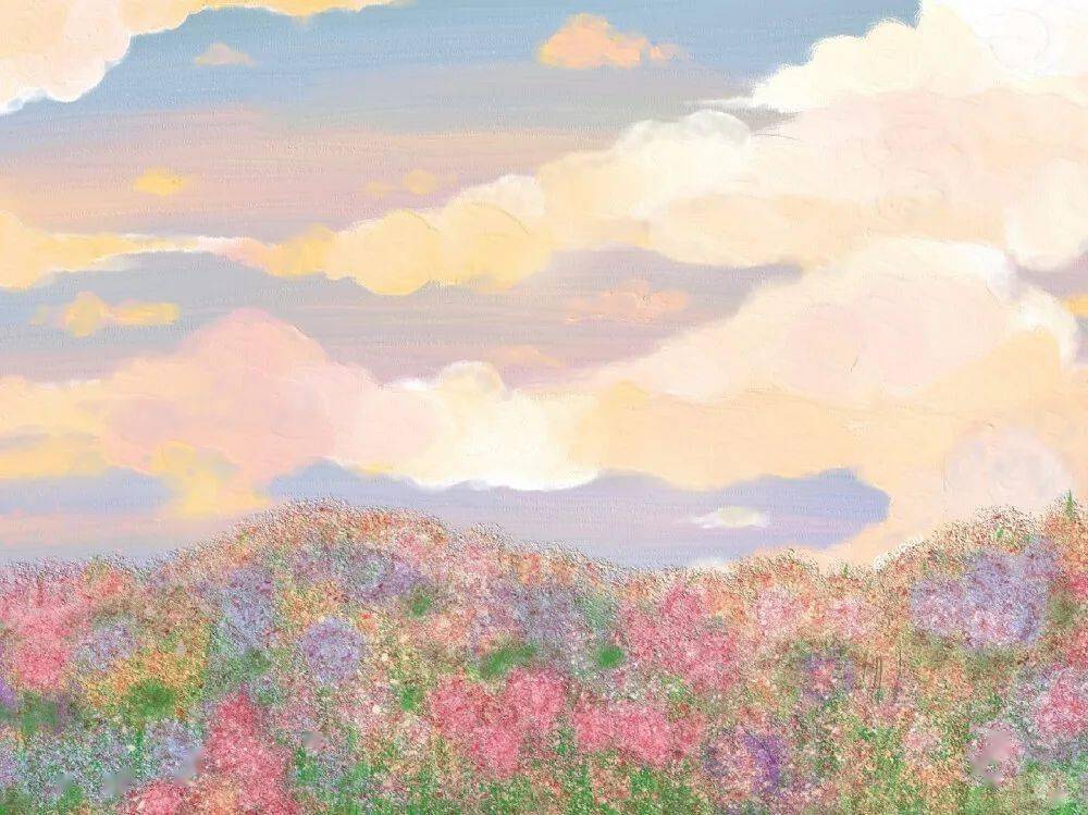 小清新油画壁纸891589158915请查收属于本周的「ipad壁纸